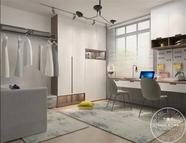 全屋定制家具结果图